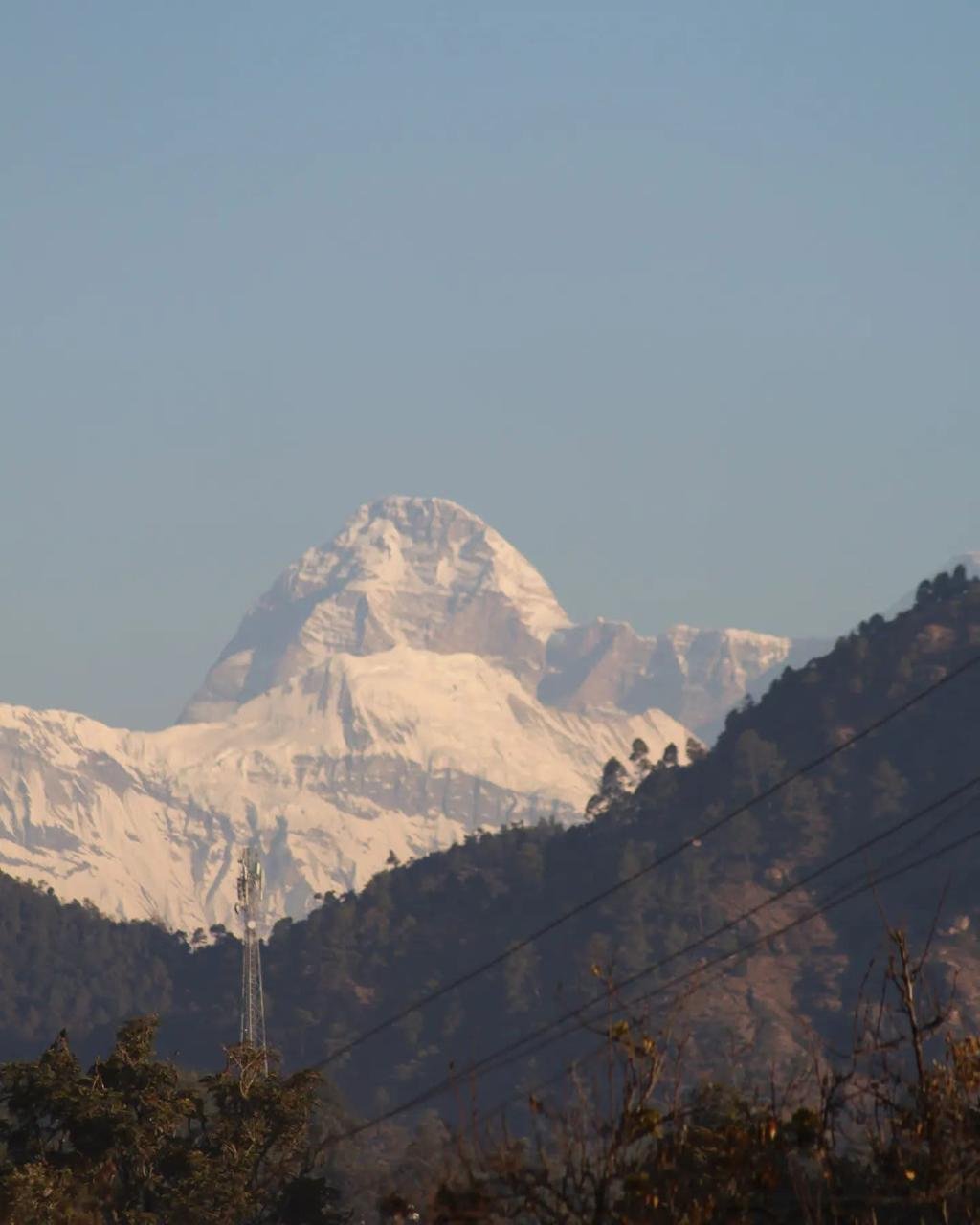 Himalayan mountain view